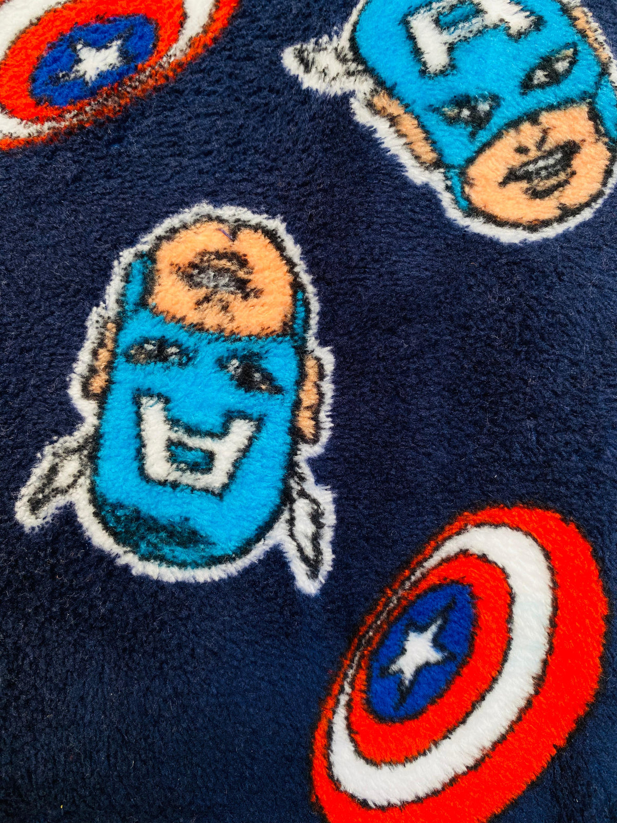 Captain America fleece pj