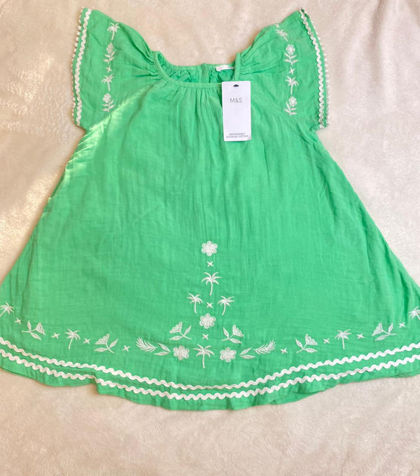 M&S cotton  FROCK