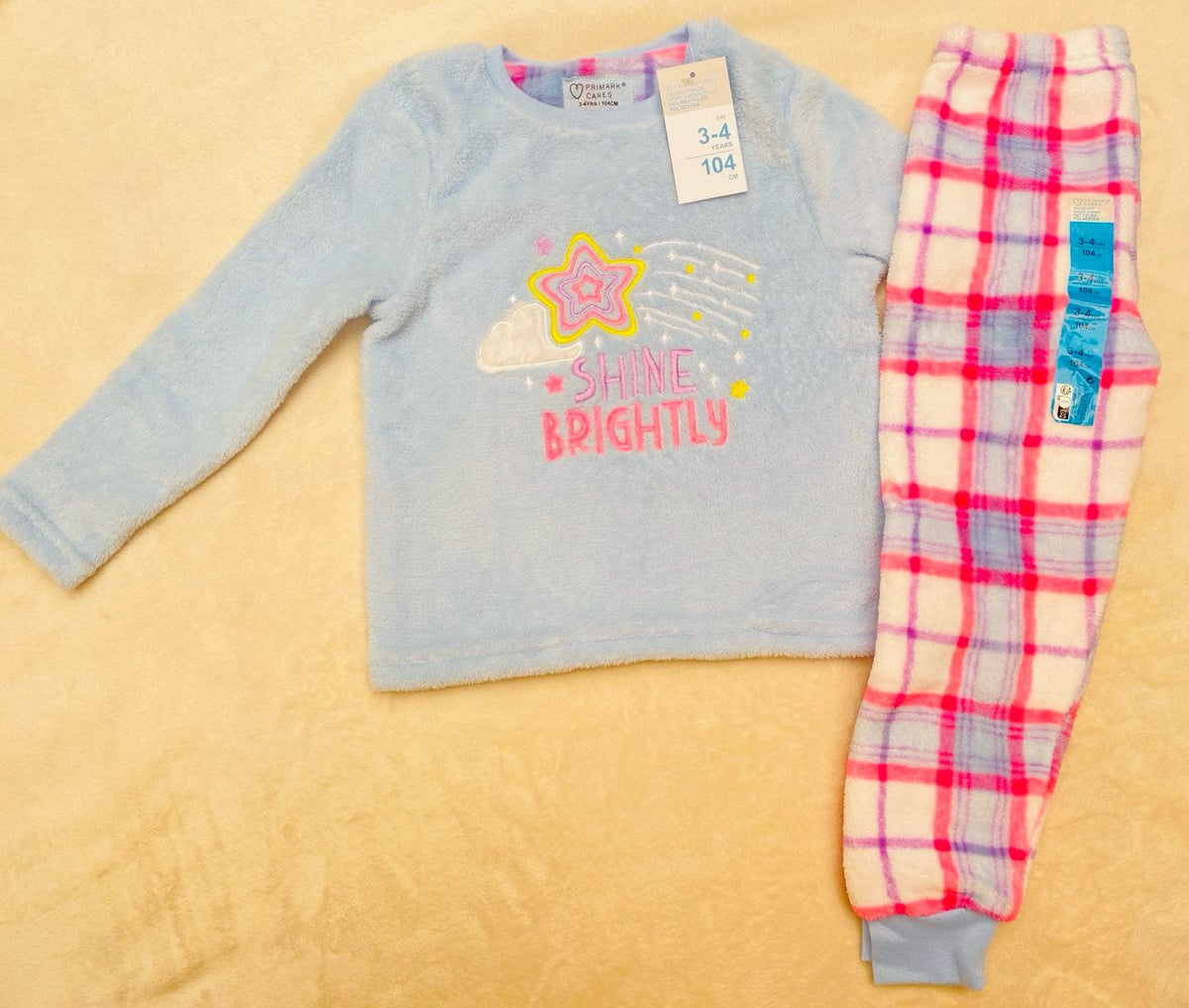 Shinning star fleece pj