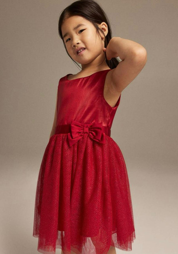 H&M Glitter bow frock