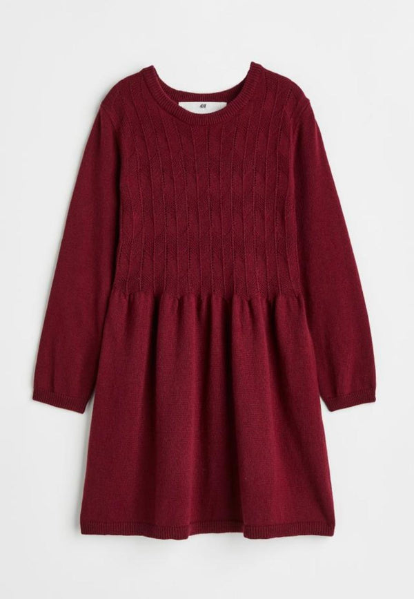 H&M Long knitted dress