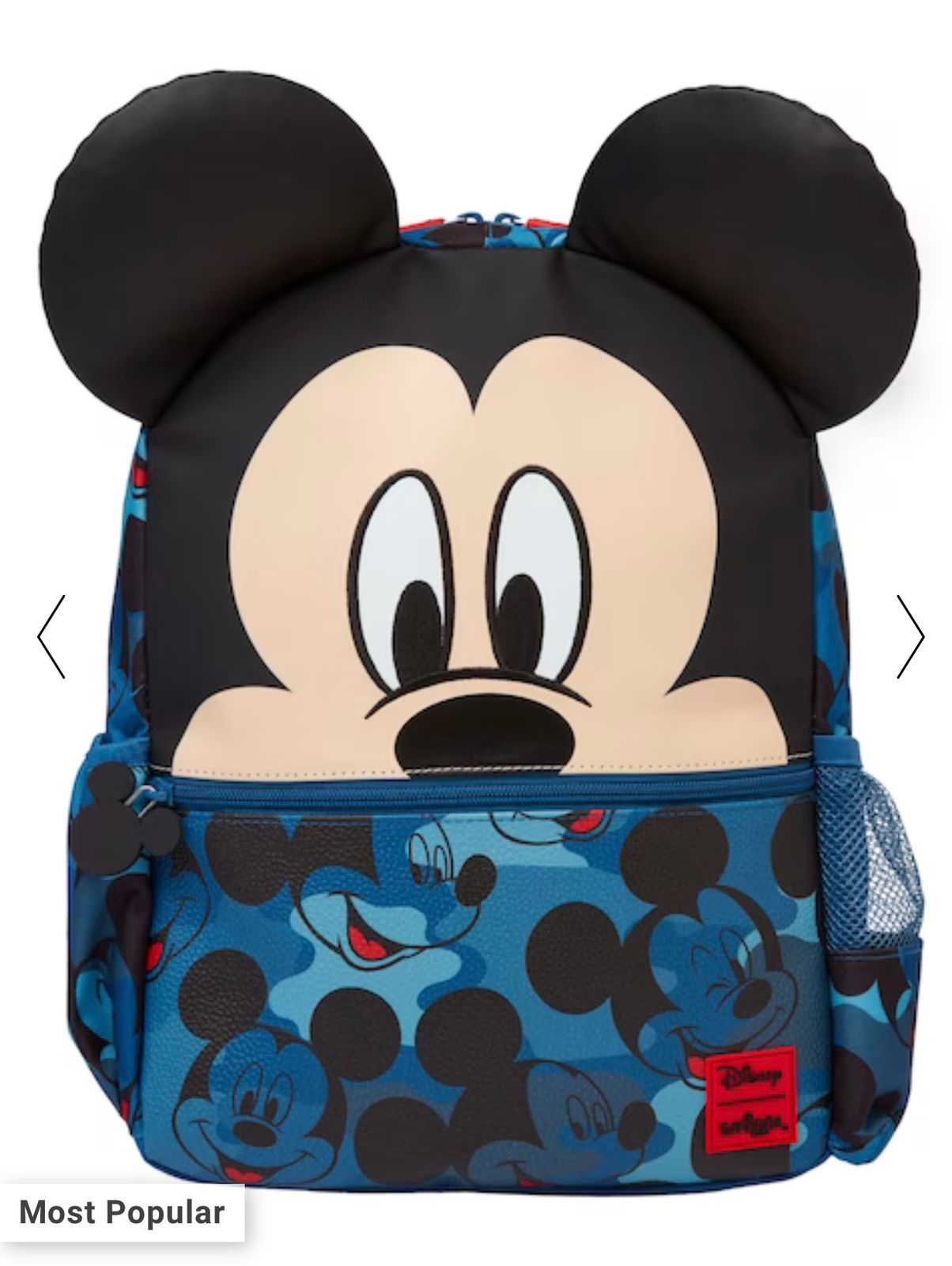 Smiggle Junior Mickey Mouse Disney Character Hoodie Backpack