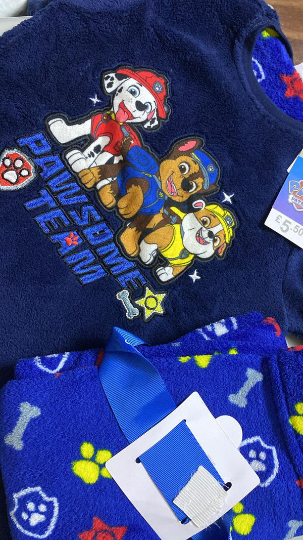 Primark Paw patrol fleece pj