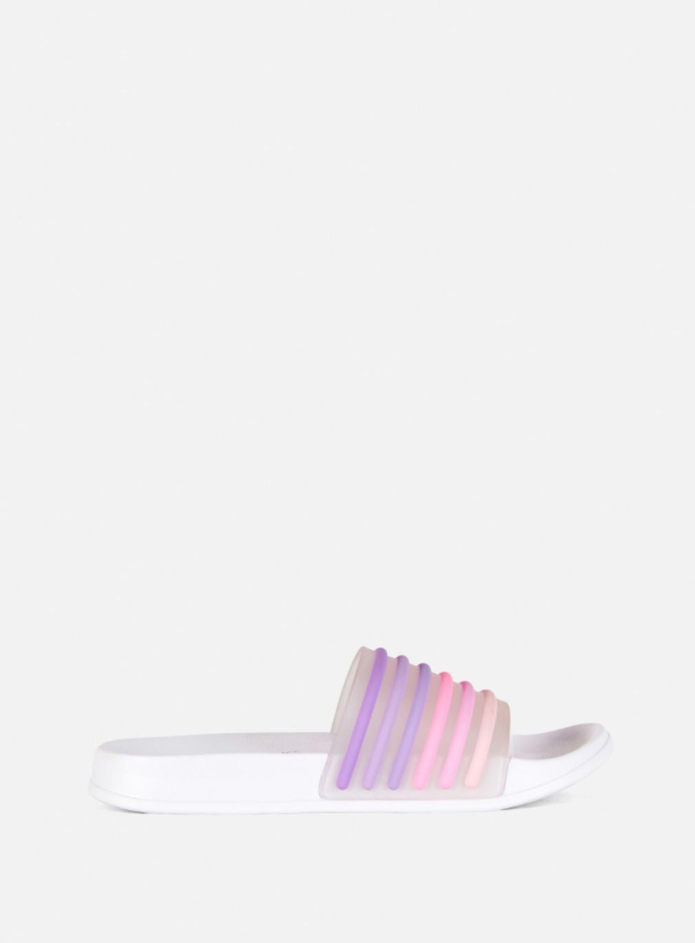 White Purple Pink Slider (Primark)