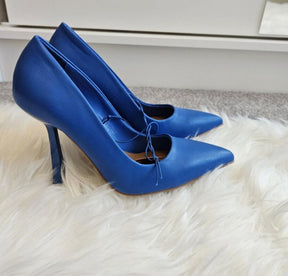 Woman Blue Court shoes