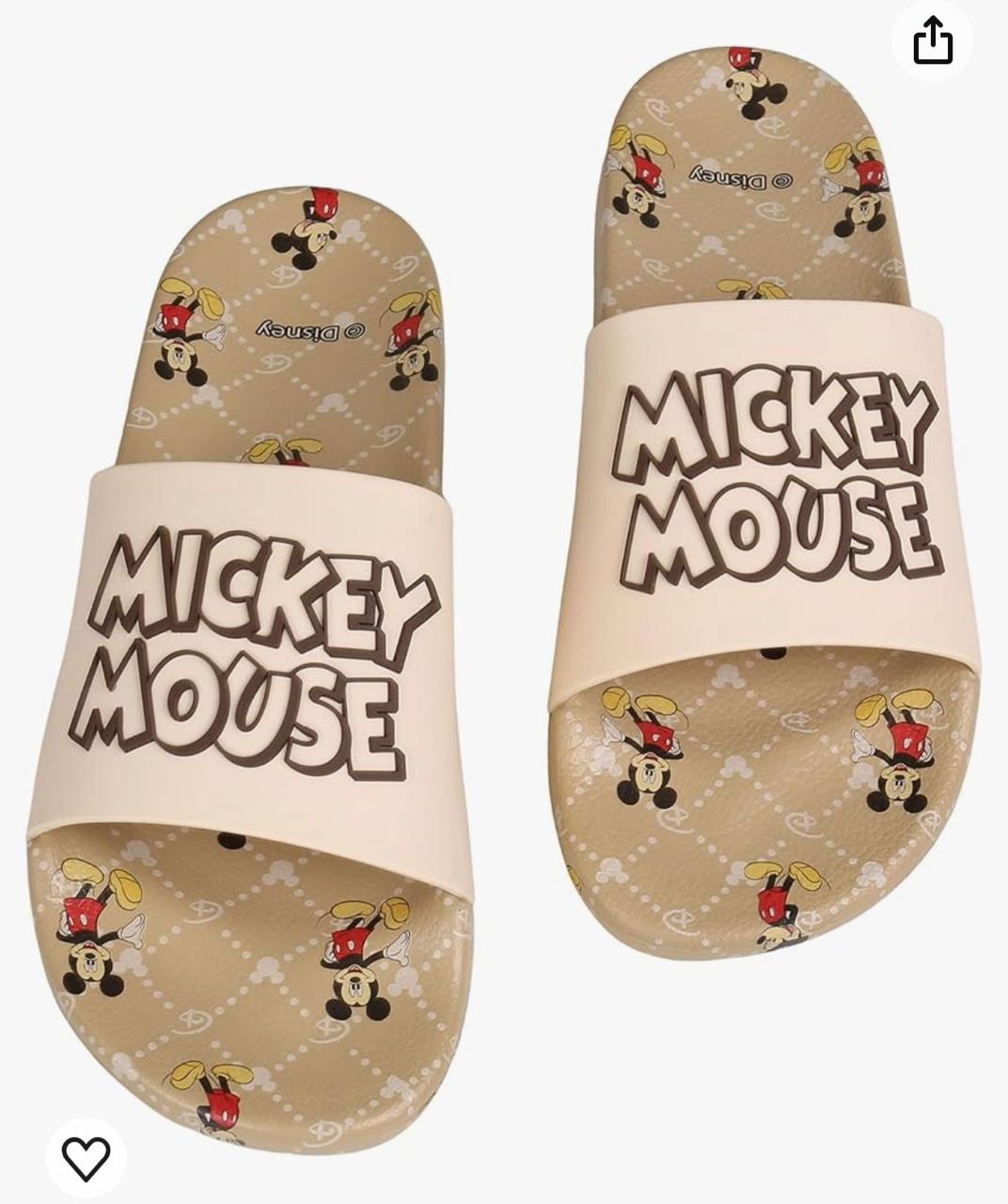 Mickey mouse rubber sandle