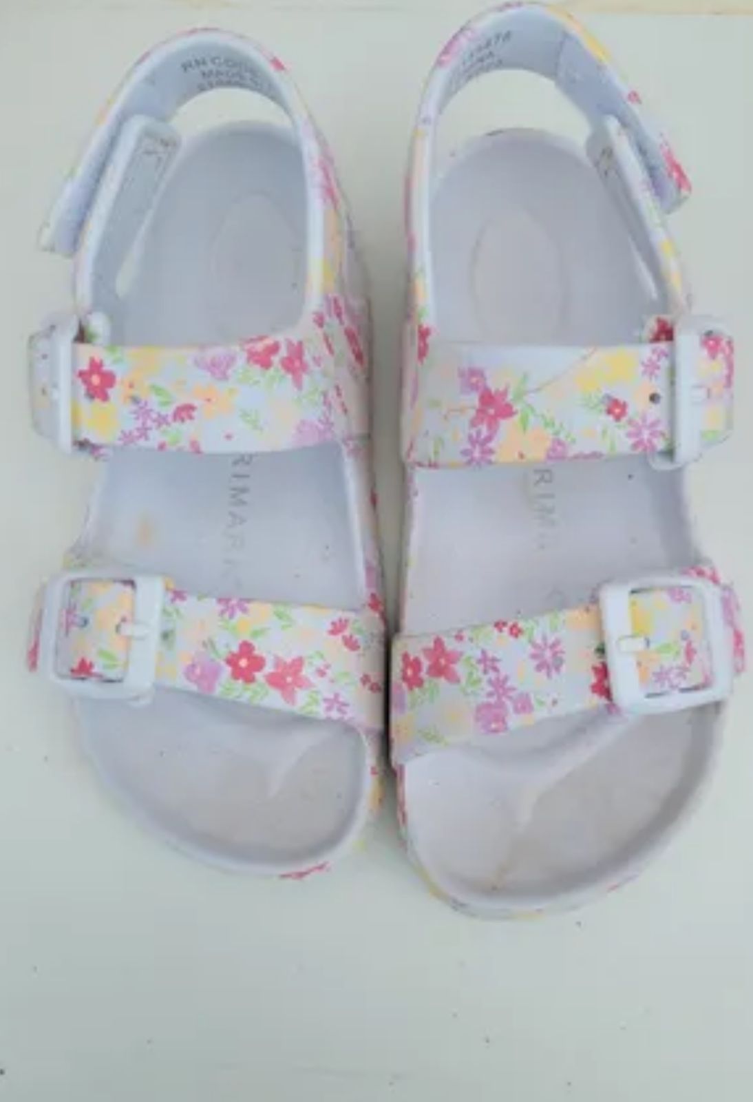 Flower rubber sandal