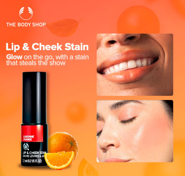 Lip and cheek tint body shop