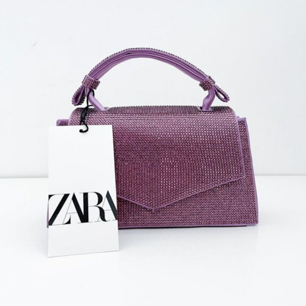 Rhinestone bag (Brand zara)