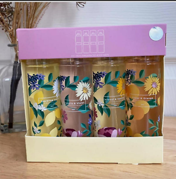 Next fragrance body mist pack of 4  150 each ml