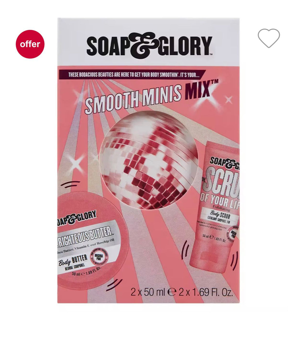 Soap and glory smooth mini mix