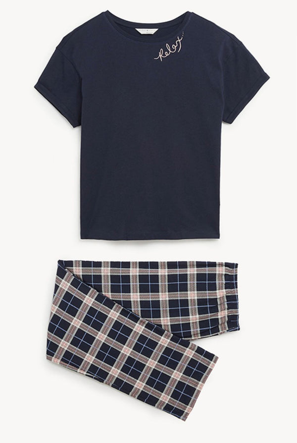 Mark&Spencer relax checked pjs