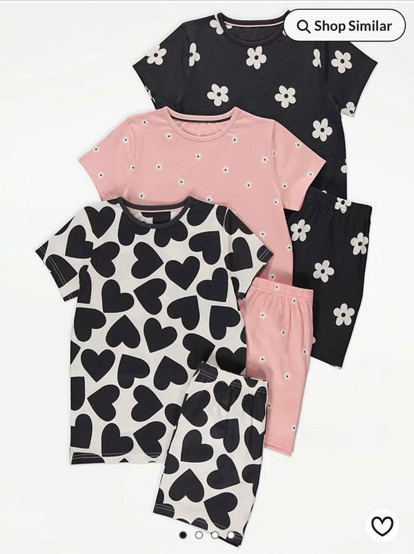 George hear flower short set