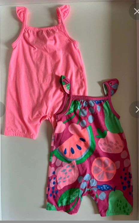 f&f pink summer romper