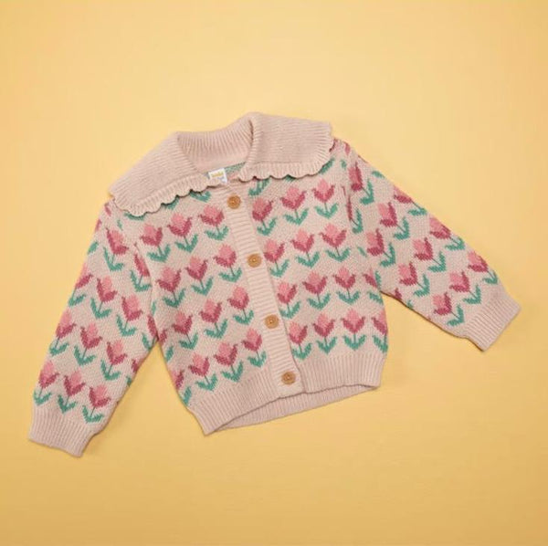 Primark pink flower sweater