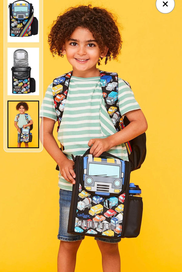 Smiggle lunch bag and water bottle
