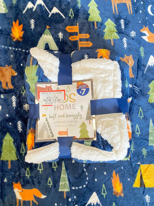 BNM  Sherpa jungle throw