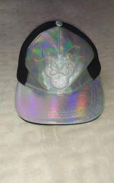 George silver and black p cap