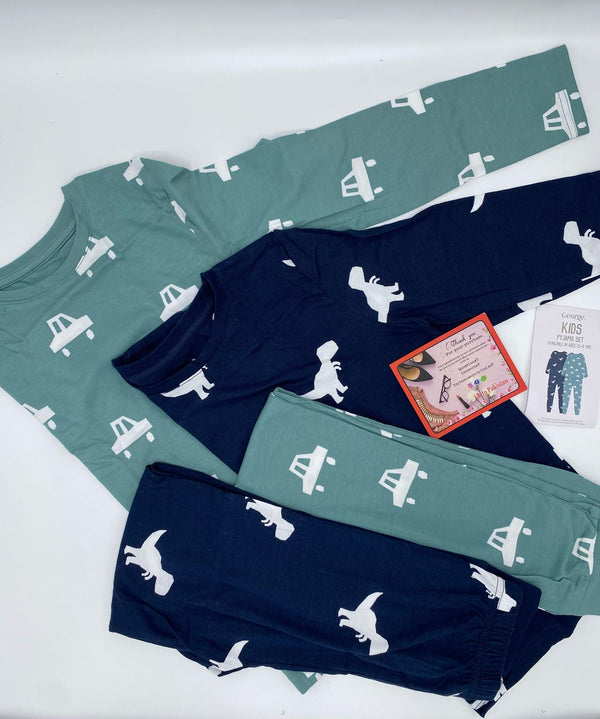 George Car and Dino Cotton Suit