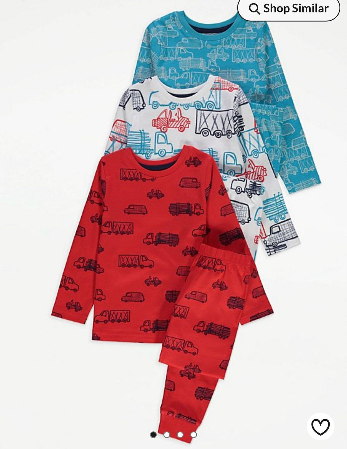 George Truck Cotton Set