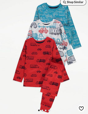George Truck Cotton Set