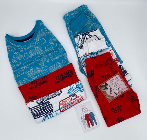 George Truck Cotton Set