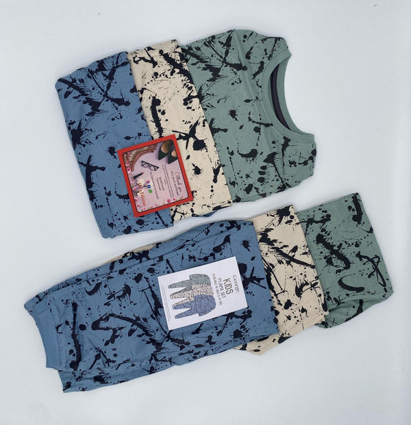 George Paint Splatter Cotton