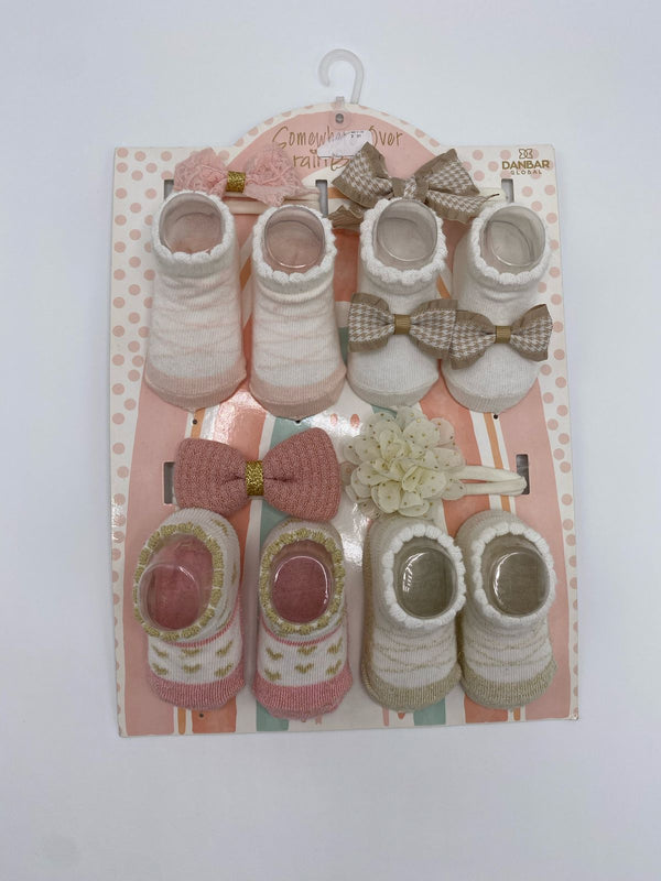 Baby Socks Booties & Bows