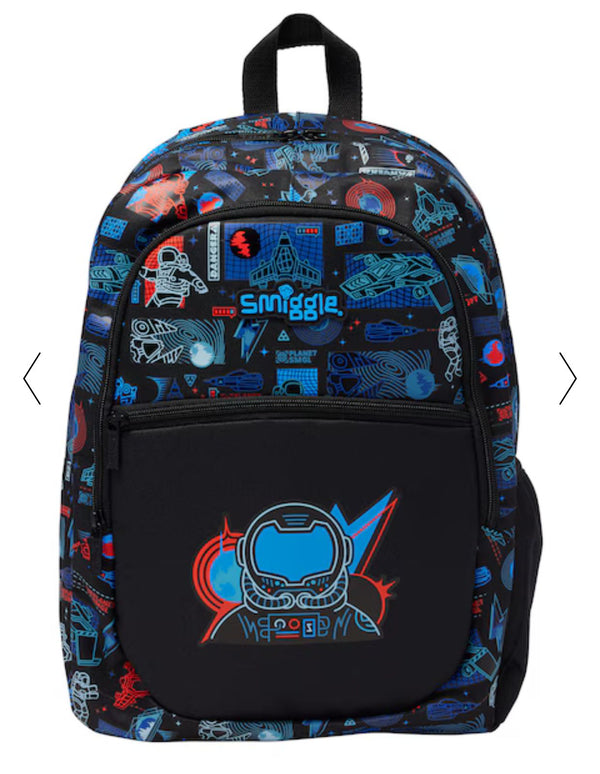 Smiggle 3 Zip School Bag