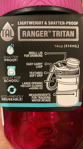 Pink Sports Bottle