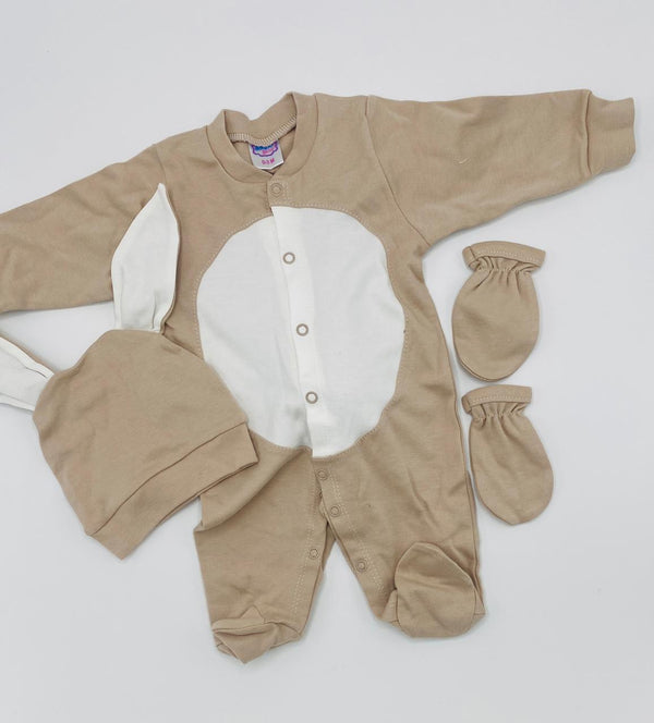 Turkish Romper Set Brown