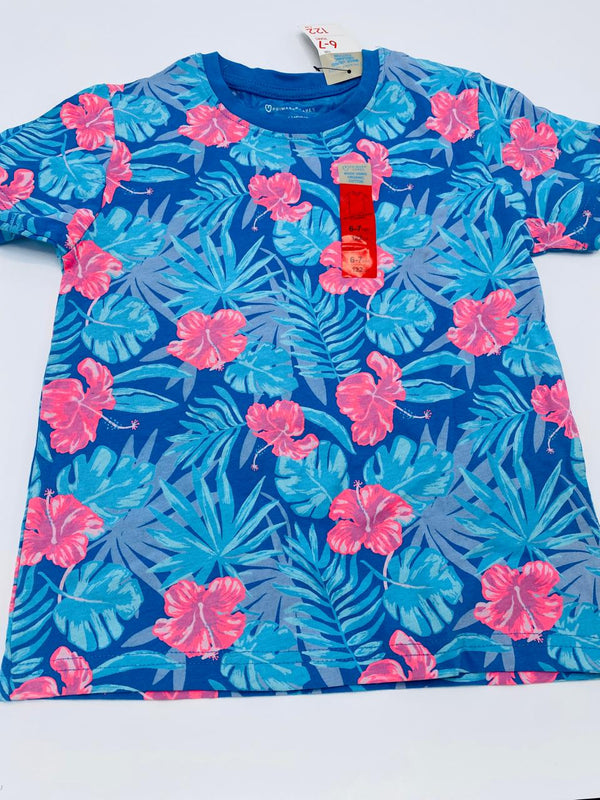 Primark Blue And Pink Flower