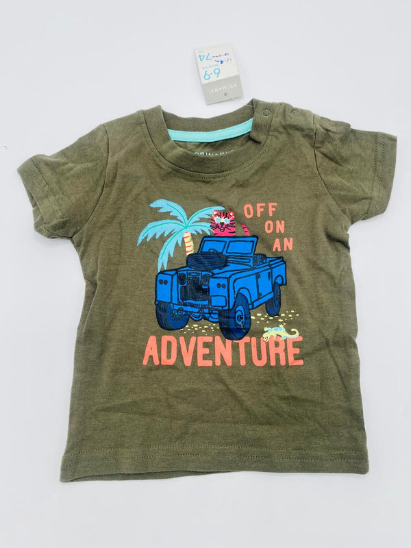 Primark Off An Adventure T Shirt