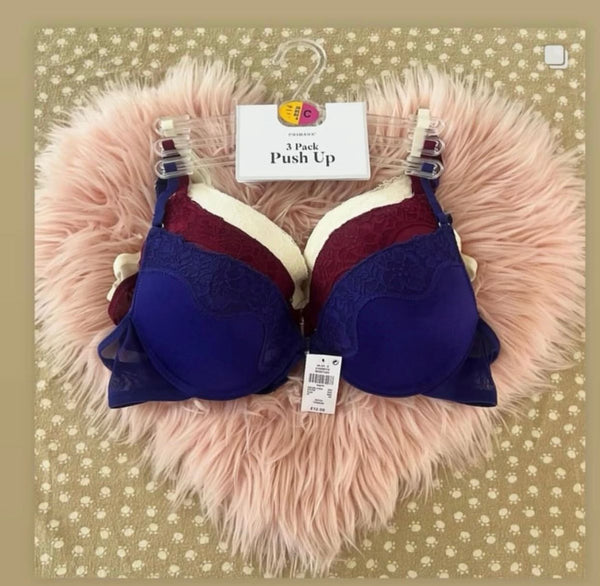 Primark Push Up Bra Pack Of 3