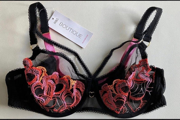 M&S Botique Net Underwire