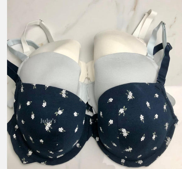 Primark Blue Pack of 3 Underwire