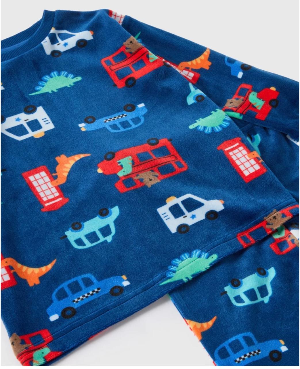 Kids Cars Velvet pj Set