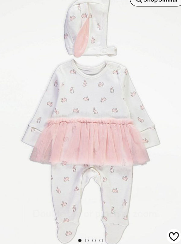 George Rabbit Tutu Romper