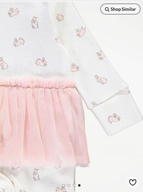 George Rabbit Tutu Romper