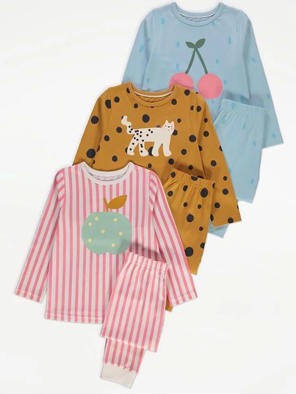 Geogre Cat Fruit Pyjama Set