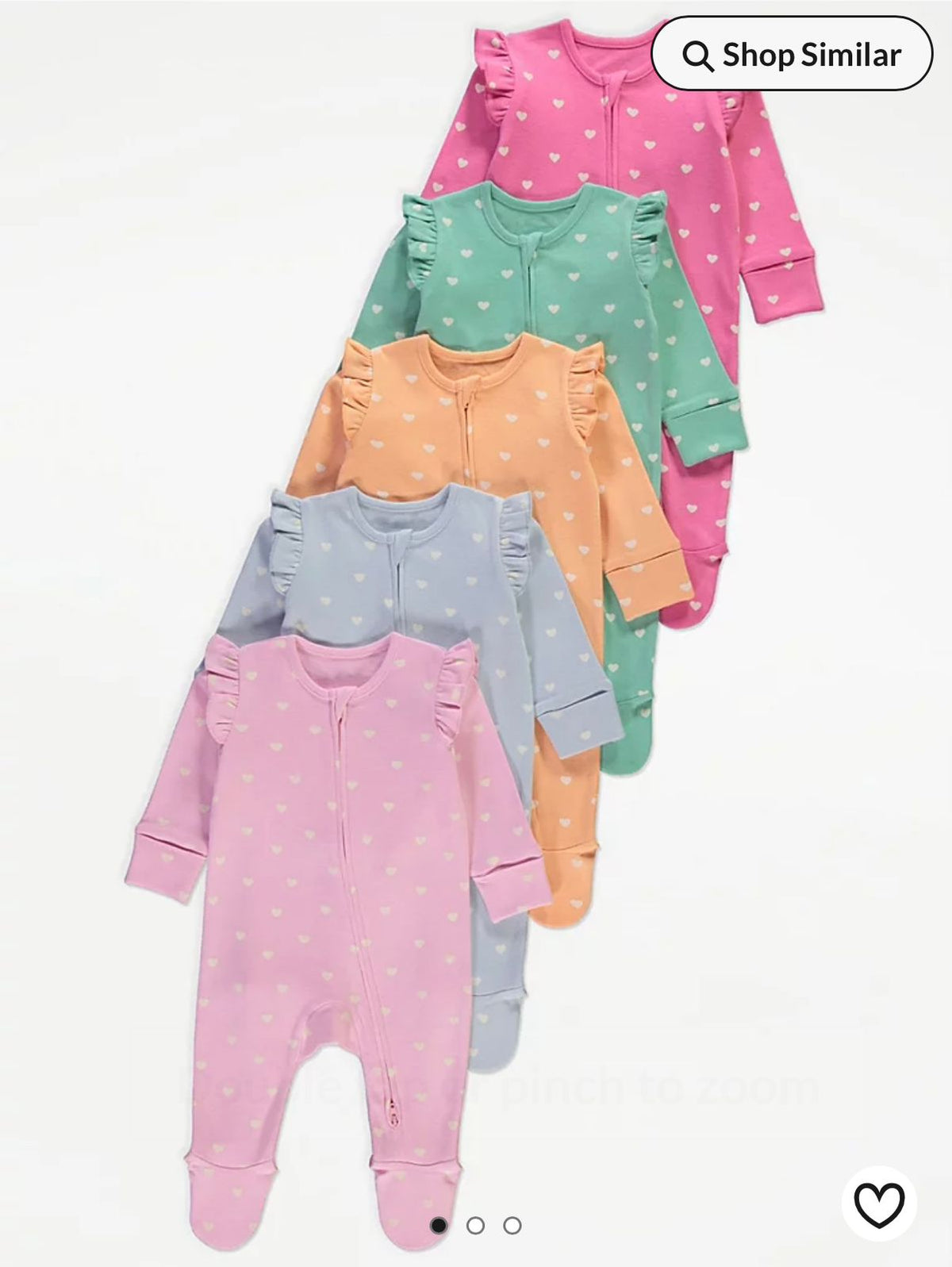 Heart Sleepsuit