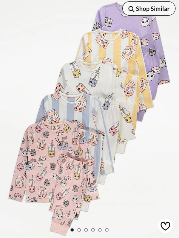 Smoothies Pyjamas Set Pack OF 5