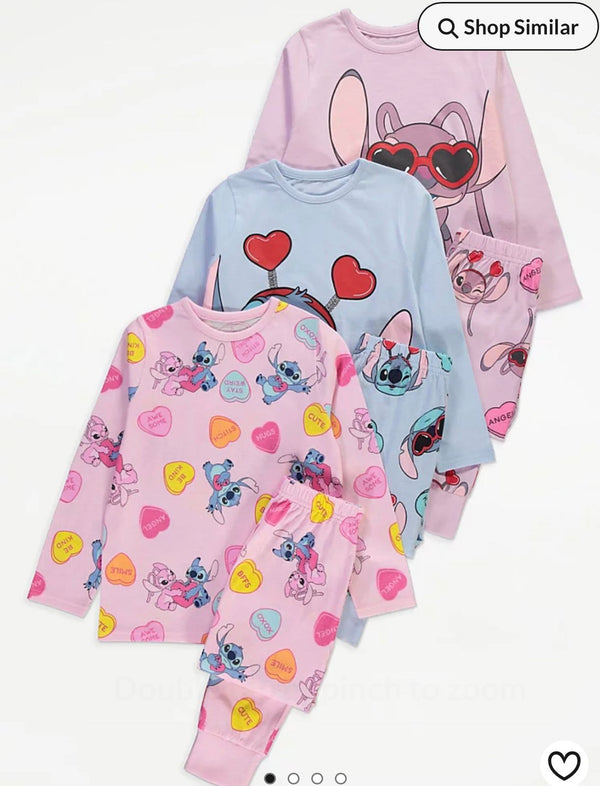 Stitch and Angel Pjs