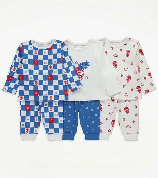 Marvel White and Blue Pjs