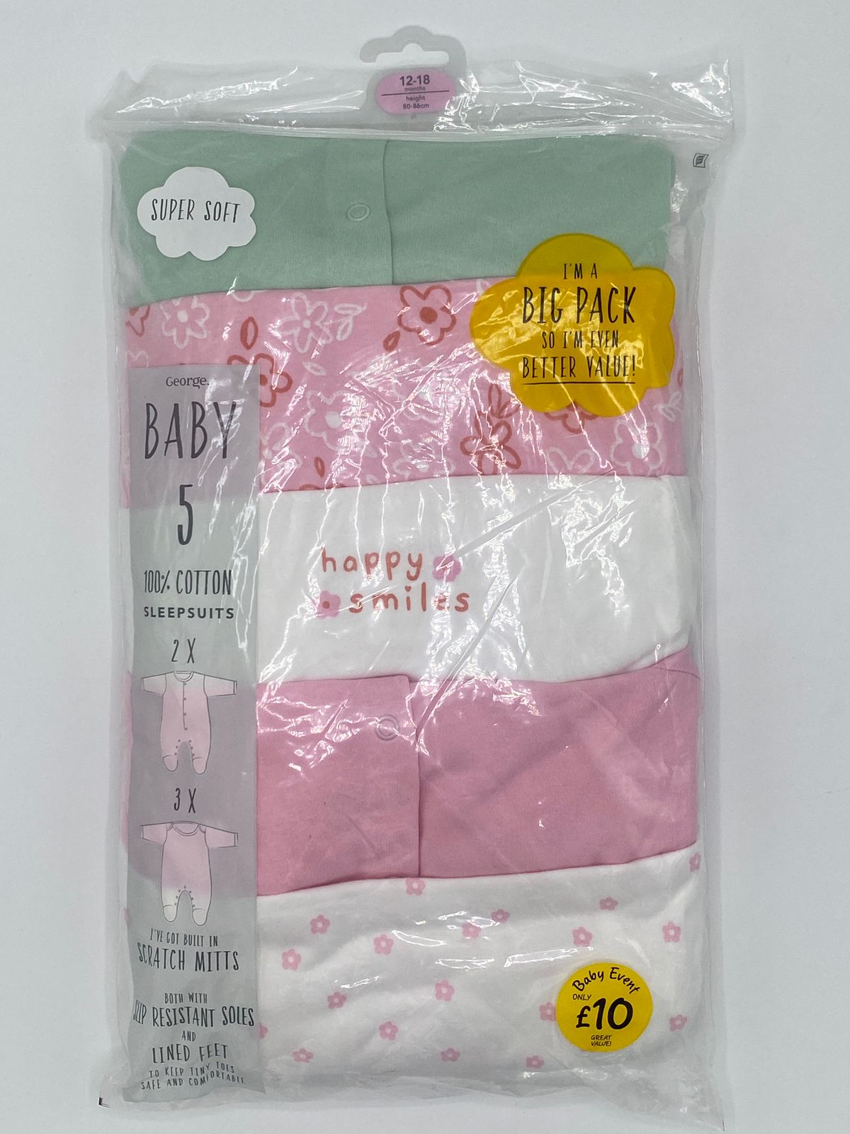 Happy Smile Sleepsuit