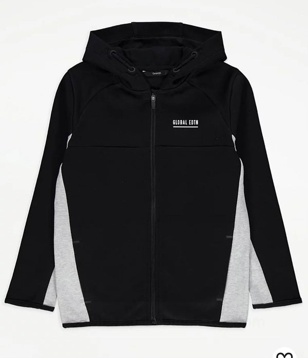 Black And Grey Hoodie