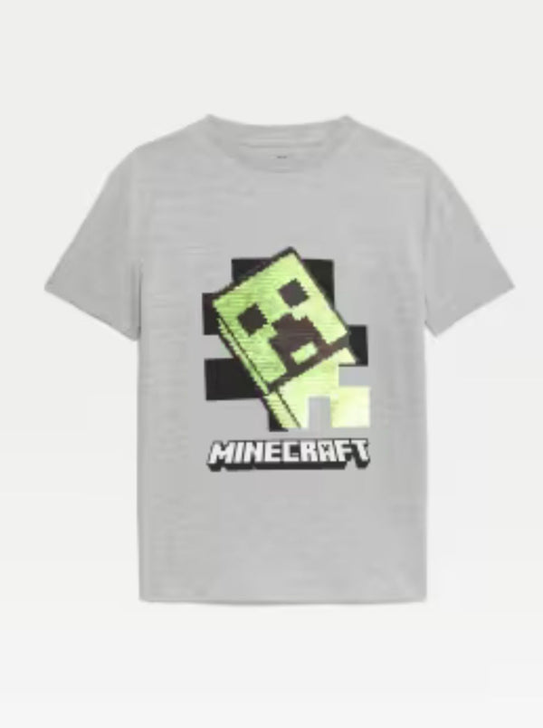 Minecraft Star Reversible T-Shirt