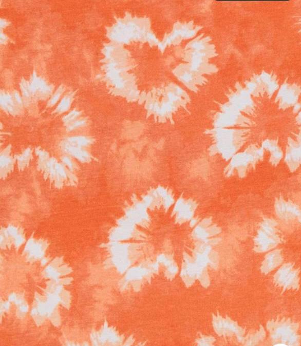 Orange Shorts Set