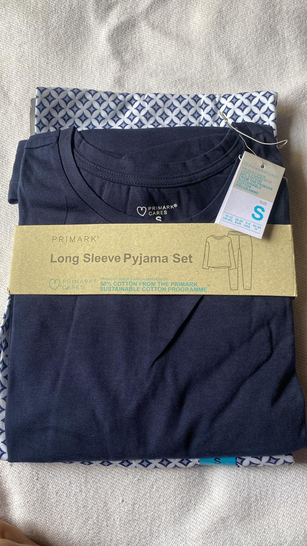 Primark Blue Pjs Set