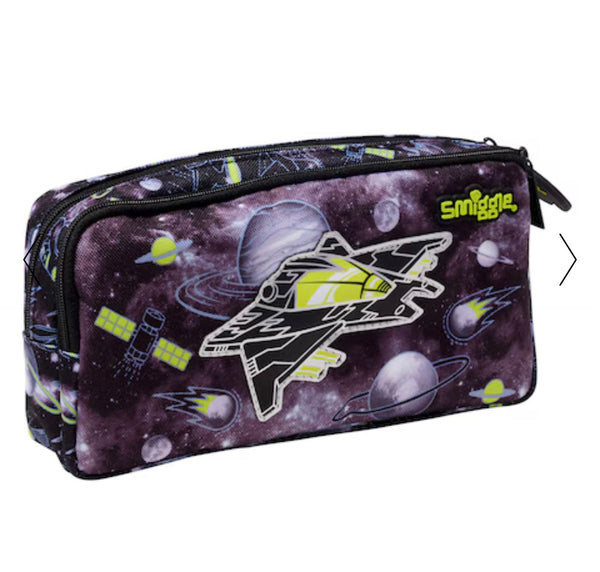 Flyhigh 2 Zip Pocket Pencil Case